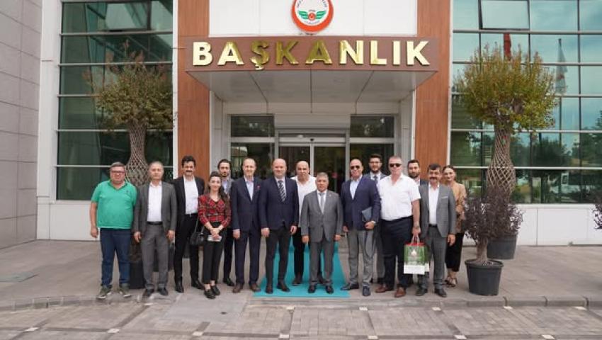 Bekir Öztekin’e önemli ziyaret!