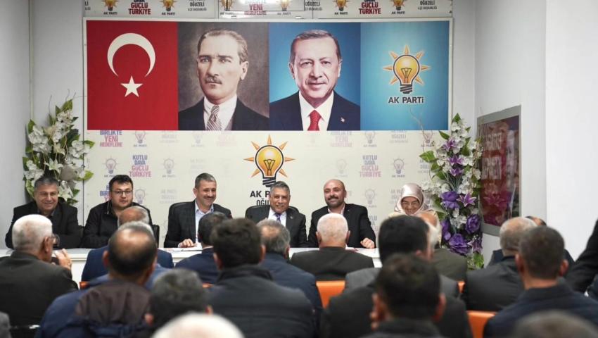 Öztekin’den AK Partiye Ziyaret!
