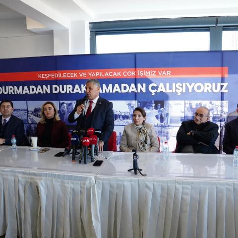 Bekir Öztekin Gazeteciler ile buluştu!