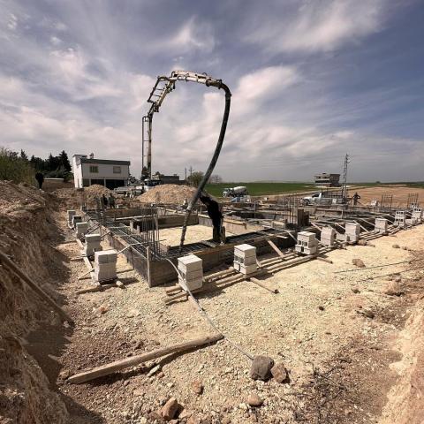 Dero Küçükkaracaviran taziye evi temeli atıldı!