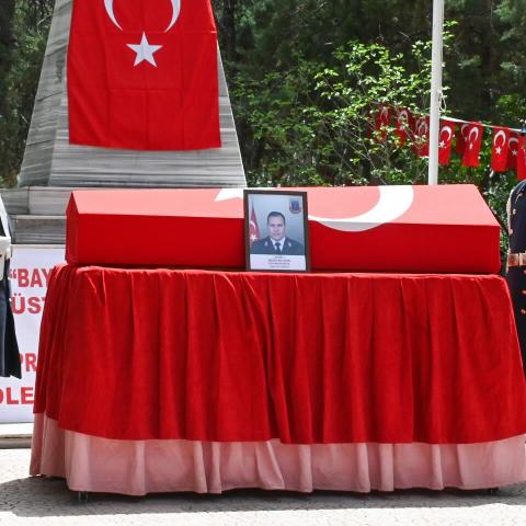 Şehidimize son yolculuk!