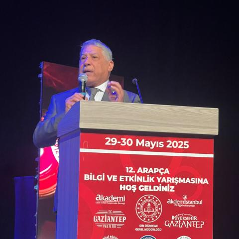 Öztekin Arapça etkinliğinde!