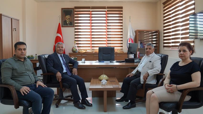 Oğuzeli MYO Müdürü Prof. Dr. Atilla Ahmet Uğur’a Ziyaret