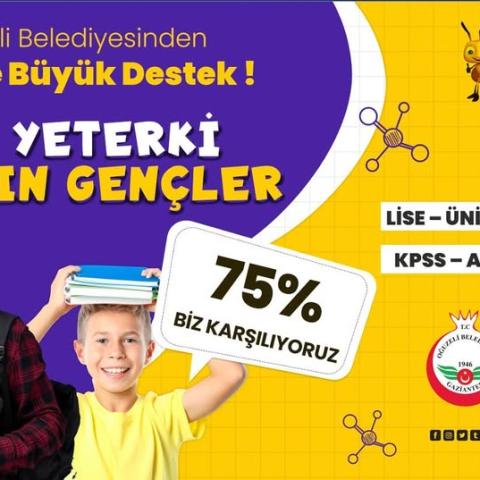 Oğuzeli Belediyesi’nden Eğitime Büyük Destek