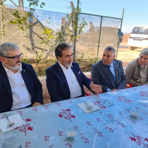 BAŞKAN ÖZTEKİN’DEN YUKARI GÜNEYSE MAHALLESİ’NE ZİYARET