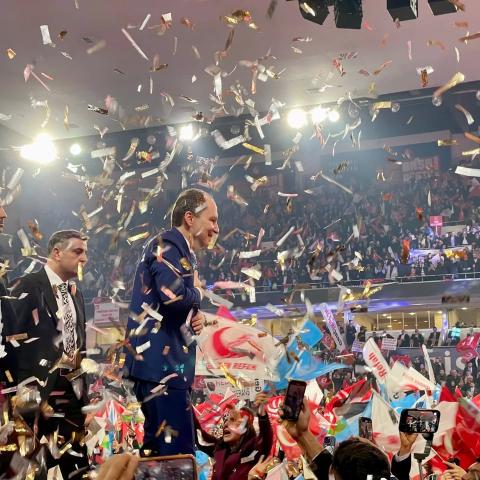 YENİDEN REFAH PARTİSİ 3. OLAĞAN KONGRESİ’NE KATILIM SAĞLADIK