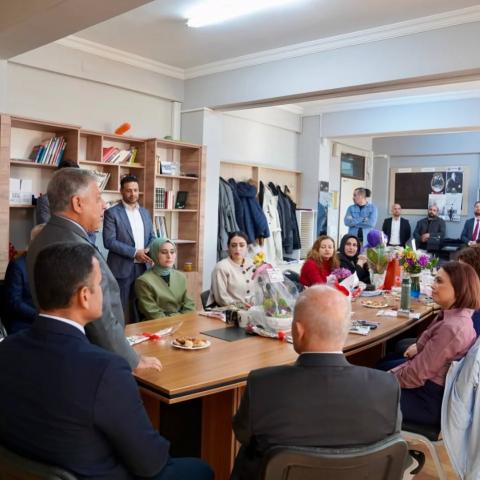 OĞUZELİ ANADOLU LİSESİ’NE 24 KASIM ZİYARETİ