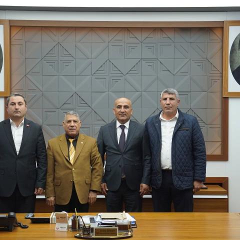 Araban Belediye Başkanı Mehmet Özdemir ve kıymetli ekibini misafir ettik