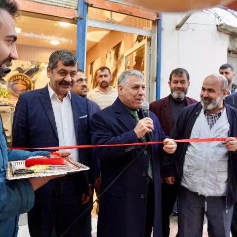 Öztekin,Belemeci Açılış'ında Bulundu