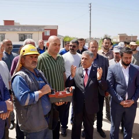 Bekir Öztekin: “Oğuzeli’mizin Manevi İklimini Güçlendirmeye Devam Ediyoruz”