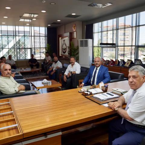 Anahtar Parti Oğuzeli İlçe Teşkilatından Başkan Öztekin’e Ziyaret