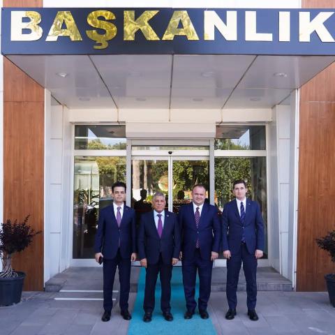 Vali Yardımcılarından Başkan Bekir Öztekin'e Veda Ziyareti
