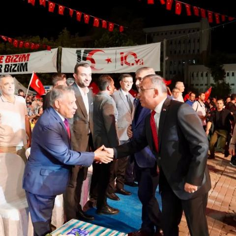 BAŞKAN BEKİR ÖZTEKİN, GAZİANTEP'TE DÜZENLENEN 15 TEMMUZ ANMA PROGRAMINA KATILDI