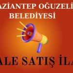 GAZİANTEP OĞUZELİ BELEDİYESİ 10 ADET ARSA SATIŞ İHALE İLANI