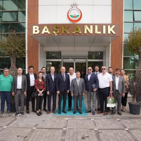 Bekir  Öztekin’e önemli ziyaret!