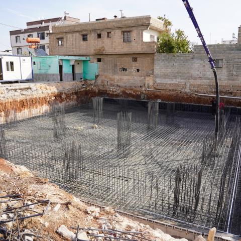 Körkün mahallesinde cami temeli atıldı!