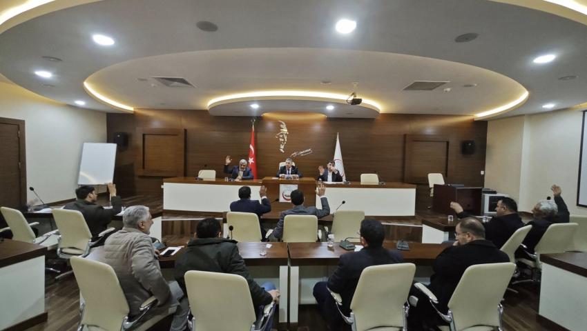 2025 yılının Ocak ayı ikinci oturumu yapıldı!