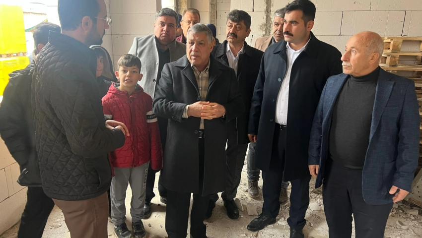 Öztekin’den cami incelemesi!