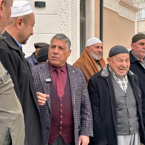 Öztekin camii cemaatiyle buluştu!