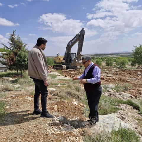 Deliklitepede çalışmalar başladı!