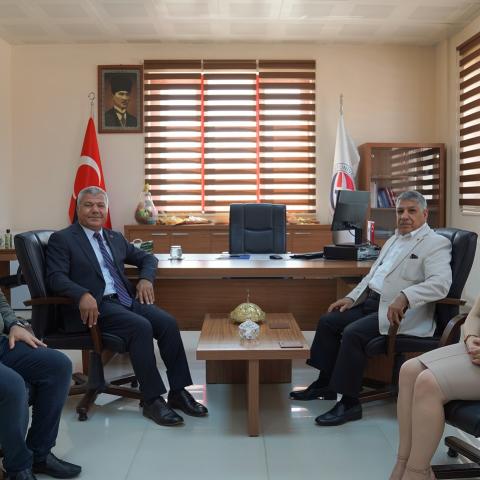 Oğuzeli MYO Müdürü Prof. Dr. Atilla Ahmet Uğur’a Ziyaret