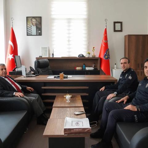 İlçe Emniyet Müdürlüğü’ne Hayırlı Olsun Ziyareti