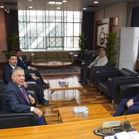 Vali Yardımcısı Bülent Uygur Belediyemizde Ağırladı