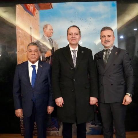 Sayın Genel Başkanımız Fatih Erbakan Uğurladık