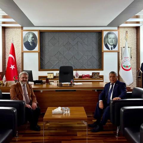 İl Müftüsü Mustafa Soykök’ten Başkan Bekir Öztekin’e Ziyaret