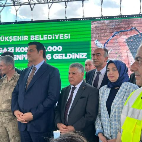 Gaziantep’e 2 Bin Yeni Konut Temel Atma Töreni