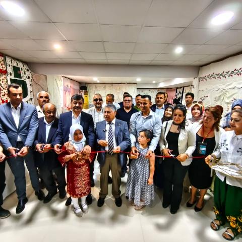 Oğuzeli’nde Emek ve Sanat Yıl Sonu Sergisinde Buluştu