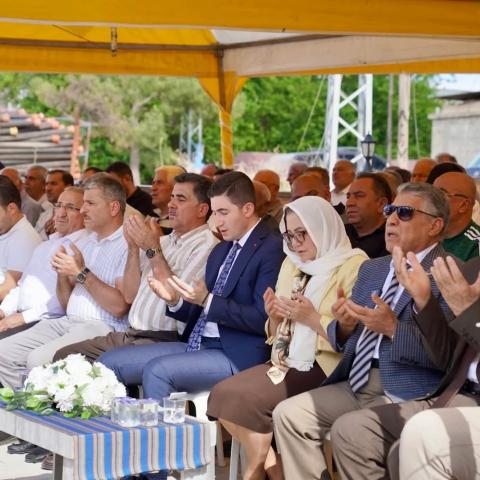 Dero Küçük Karacaviran Sosyal Tesisi Hizmete Açıldı