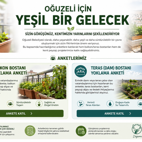OĞUZELİ İÇİN YEŞİL BİR GELECEK