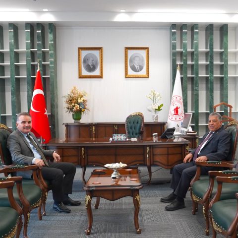 ŞEHİTKAMİL KAYMAKAMIMIZ SAYIN AHMET ODABAŞ’A HAYIRLI OLSUN ZİYARETİ