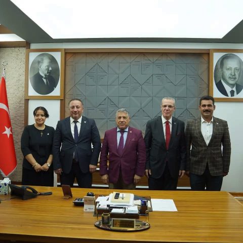 YENİDEN REFAH PARTİSİ GENEL BAŞKAN YARDIMCIMIZ BÜLENT OSMAN OSMANAĞAOĞLU’NU BELEDİYEMİZDE AĞIRLADIK