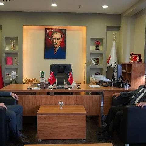 OĞUZELİ GERİ GÖNDERME MERKEZİ MÜDÜRÜ FURKAN ALDEMİR’E HAYIRLI OLSUN ZİYARETİ